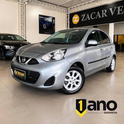 NISSAN MARCH 1.0 SV 12V FLEX 4P MANUAL